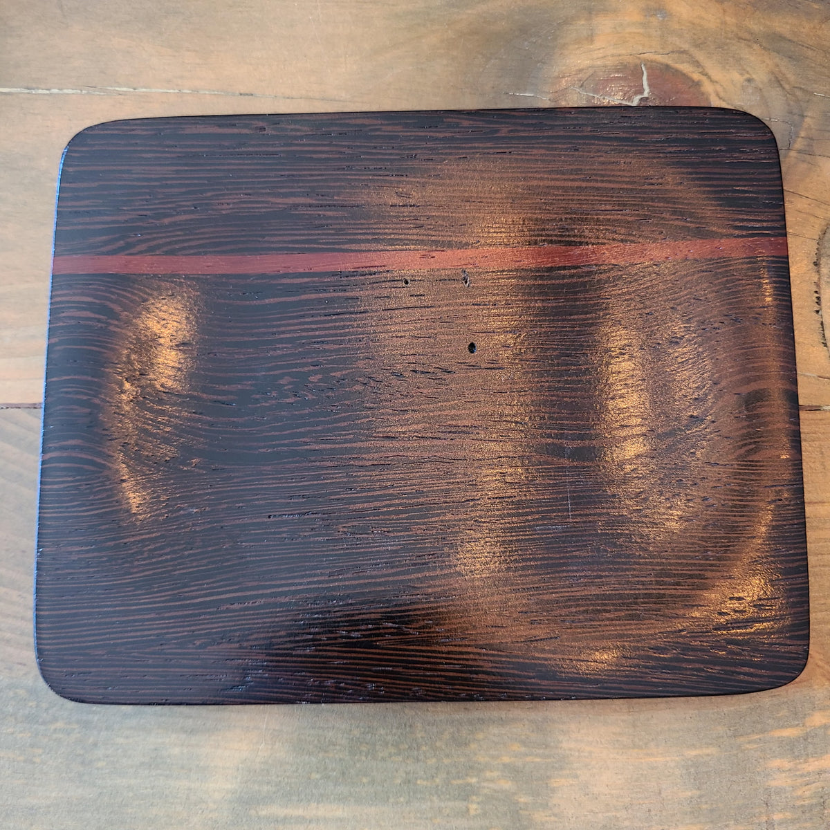Handcrafted Wenge Wood Tray (Knot Your Average Grain) OL