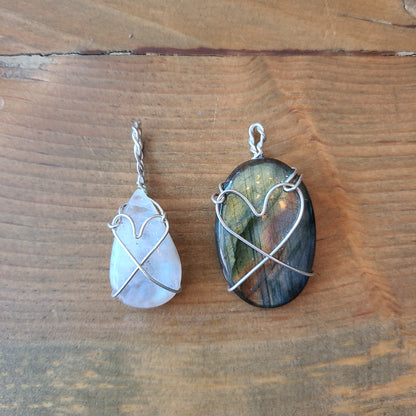 Large Heart Pendant (Controlled Chaos Jewelry) OL