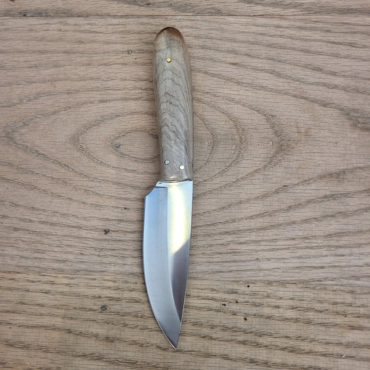 440c Stainless Knife with Stabilized Maple Handle (Atlas Knifeworks) OL