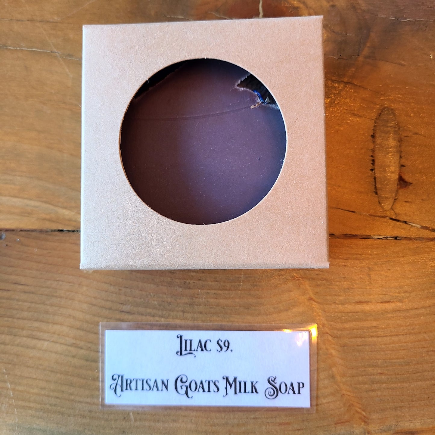 Lilac Goat's Milk Artisan Soap (Postage Stamp Soap Co.) OL