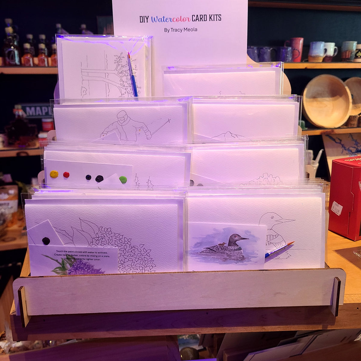 DIY Watercolor Card Kits (Tracy Meola Fine Art) OL