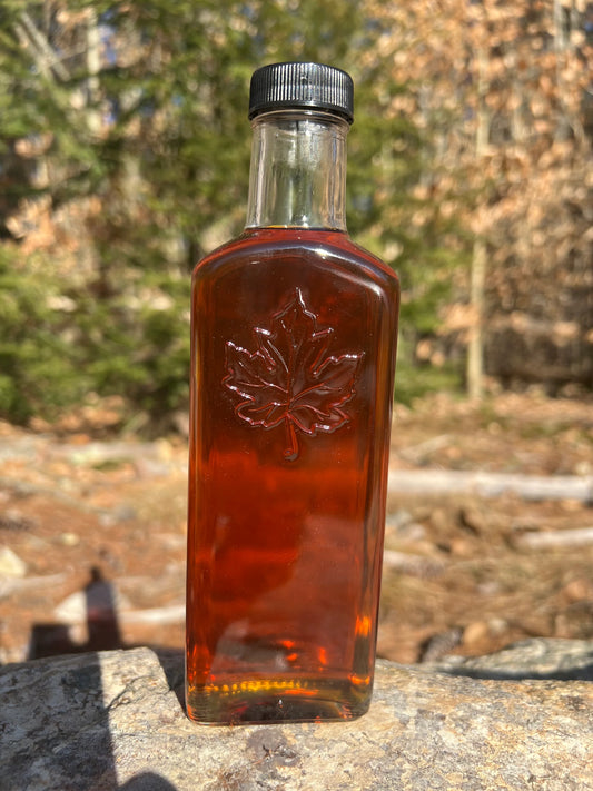CN-108-04 Pure NH Maple Syrup in Folia Glass 8.5oz (Big Lake Maple)- Online