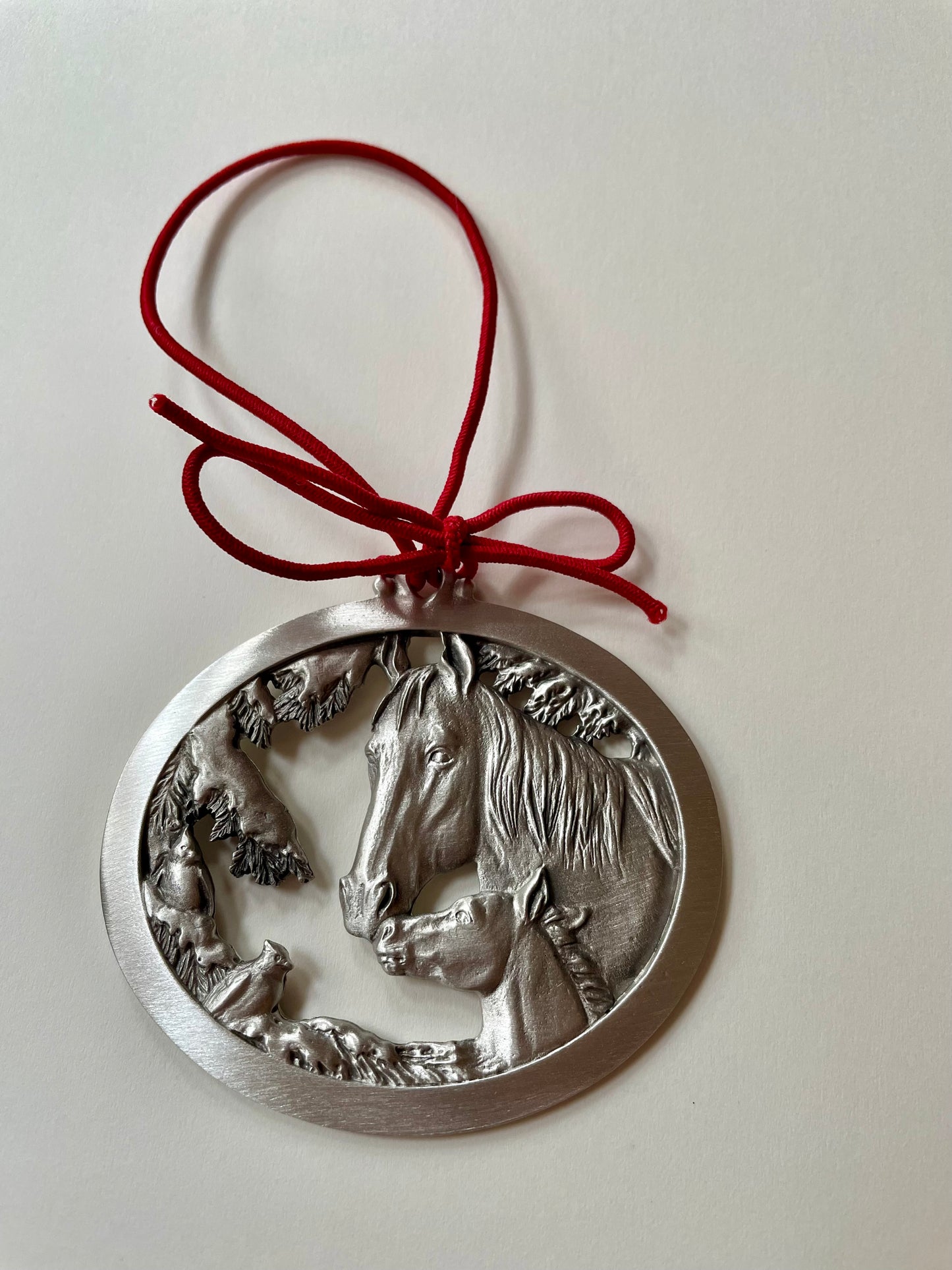 Horse Serenity Pewter Ornament (Hampshire Pewter) OL