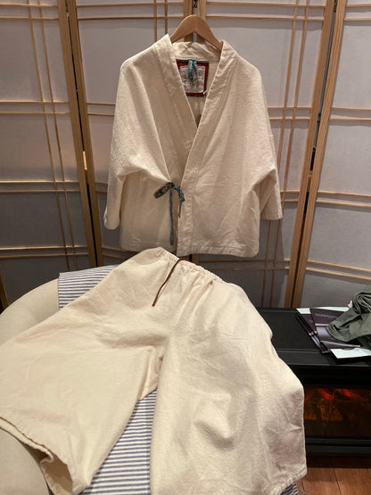 Handcrafted, Hand-Sewn 2-piece Lounge Set - Free Size (Hillside Studio) OL