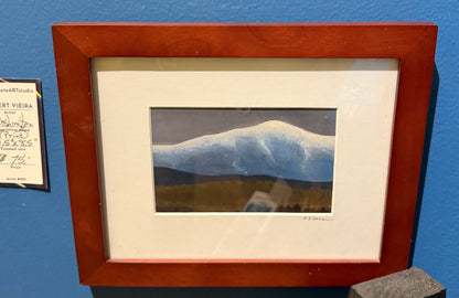 "Mt. Washington" NH framed & matted print (RejuvinateART Studio) OL