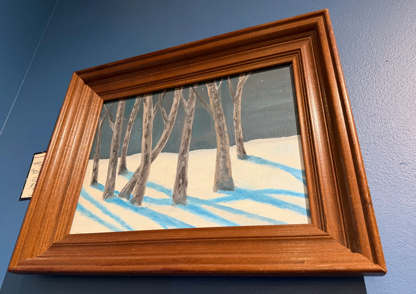 "Moon Shadow" original oil painting (RejuvinateART Studio) OL