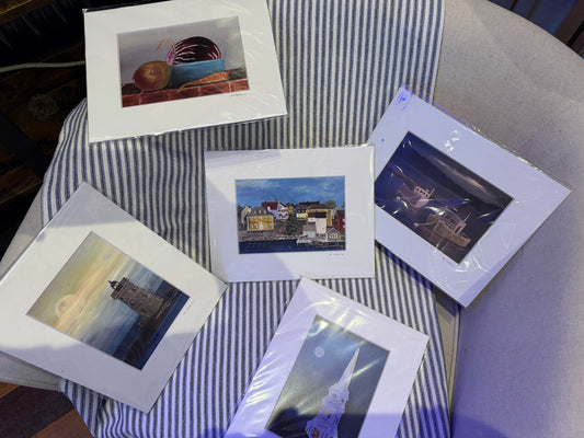 Variety of Small Prints matted to 8x10" (Rejuvinate Art Studio) OL