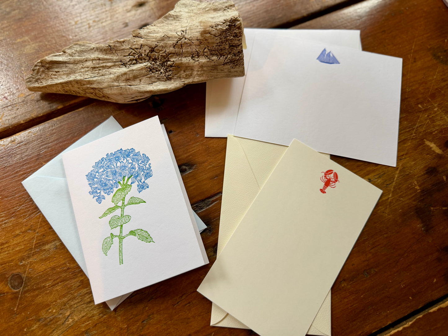Handcrafted Letterpress note cards (Ornamental Letterpress) OL
