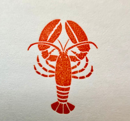 Handcrafted Letterpress note cards (Ornamental Letterpress) OL