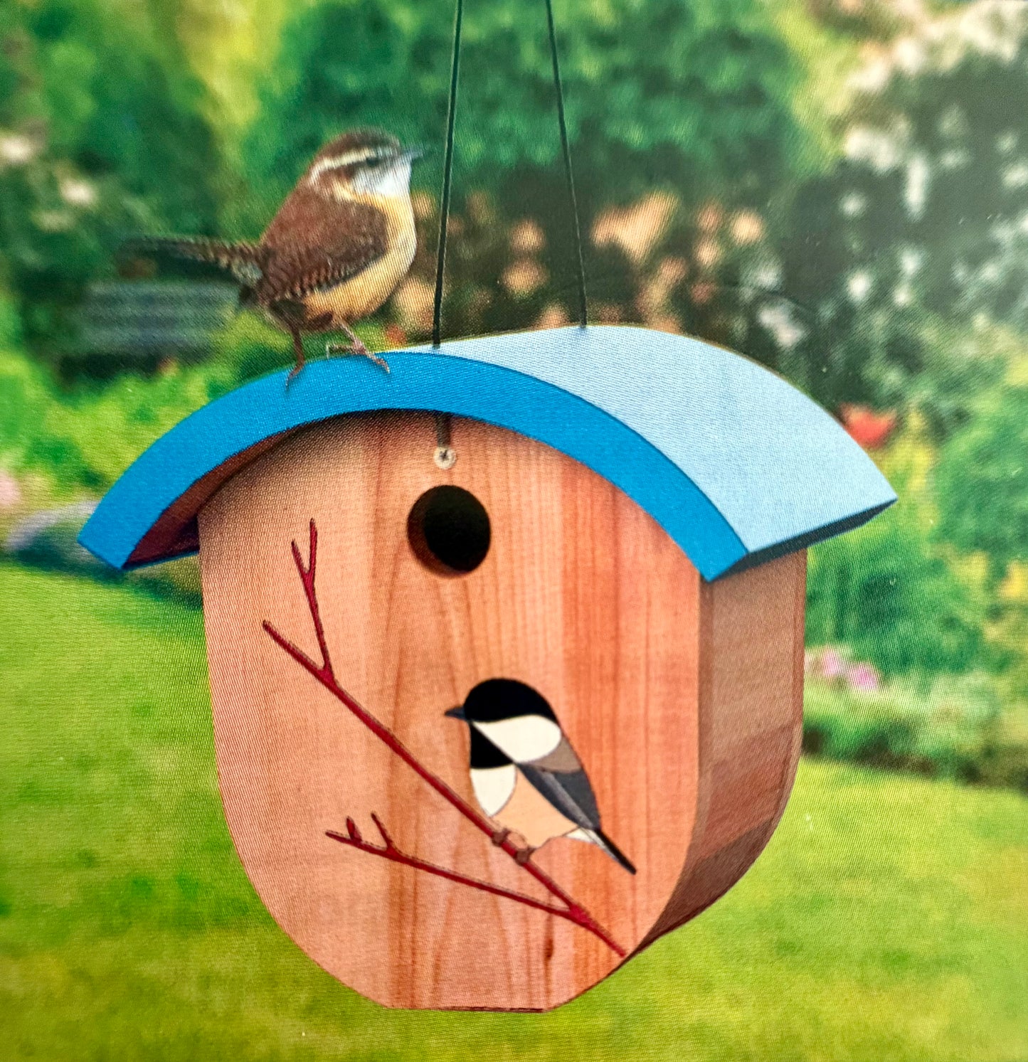 9767 Audubon Wren & Chickadee Bird House Limited Edition (Audubon)