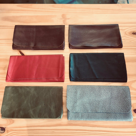 Leather Clutch/Bill Fold Bag (DOC's Designs) OL