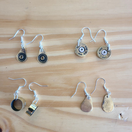 Handcrafted Brass Earrings (DOC's DESIGNS) OL
