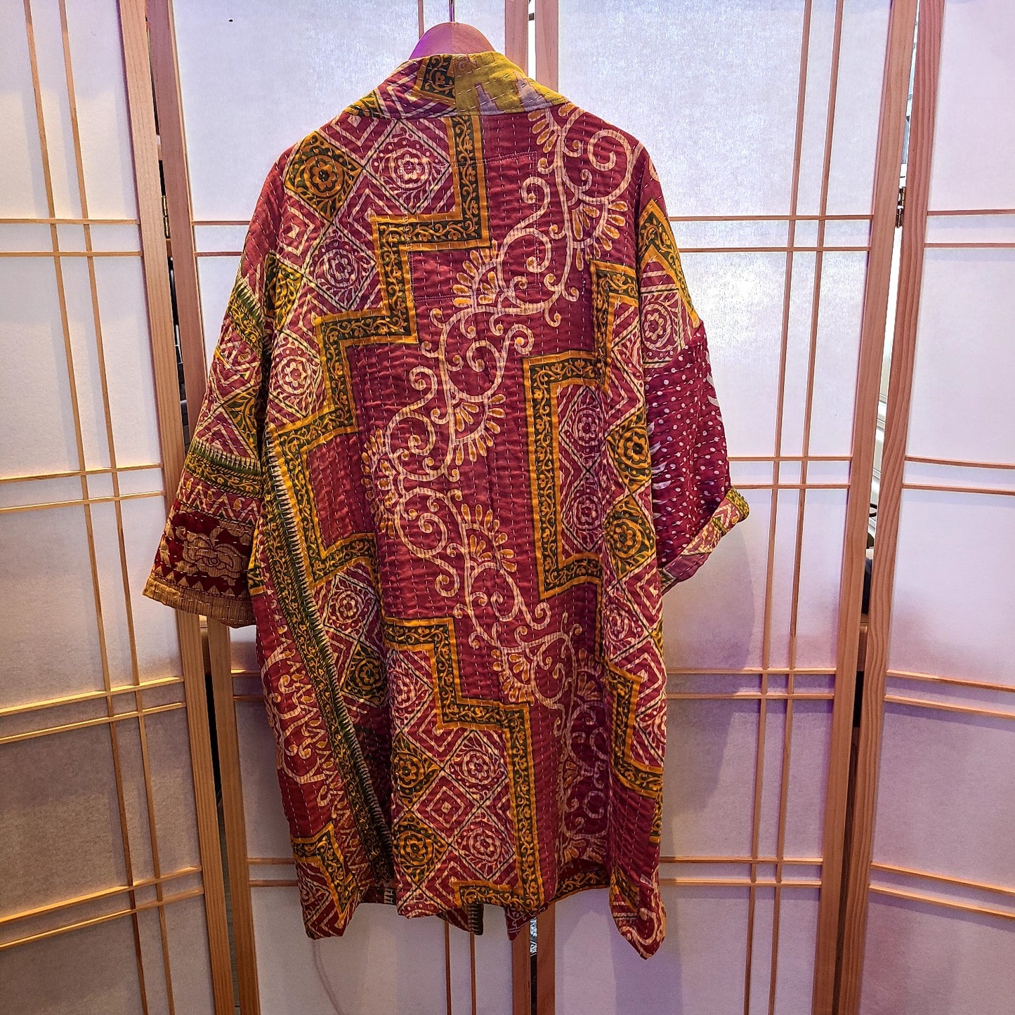 Kantha Quilt Coat/Robe (Hillside Studio) OL