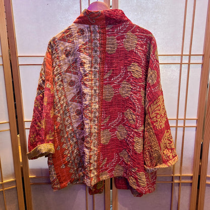 Kantha Quilt Coat/Robe (Hillside Studio) OL