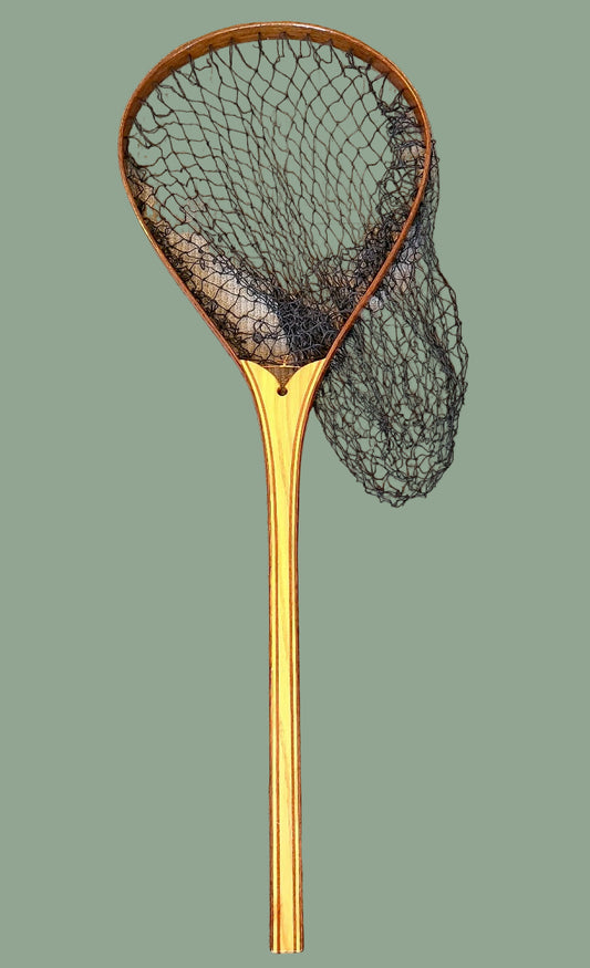 Lake Sunapee Salmon Landing Net Black Walnut & Red Oak  (DOC's Designs) OL