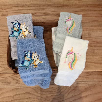 Embroidered Kitchen & Hand Towels various towels ( Beautiful Fun Creations) OL