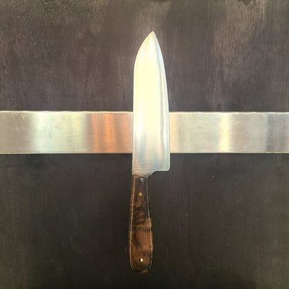 Custom Skinner Knife 440C Stainless Steel Blade w/ Stabilized Oak Handle (Atlas Knifeworks) OL