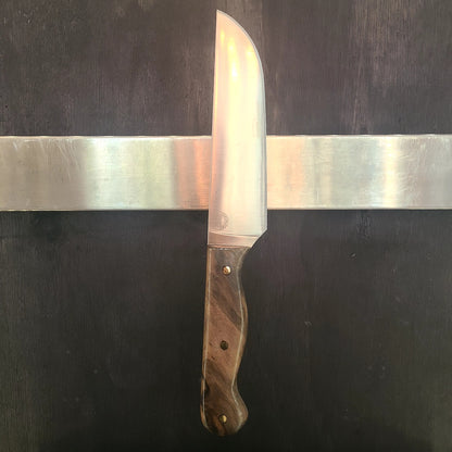 Custom Skinner Knife 440C Stainless Steel Blade w/ Stabilized Oak Handle (Atlas Knifeworks) OL