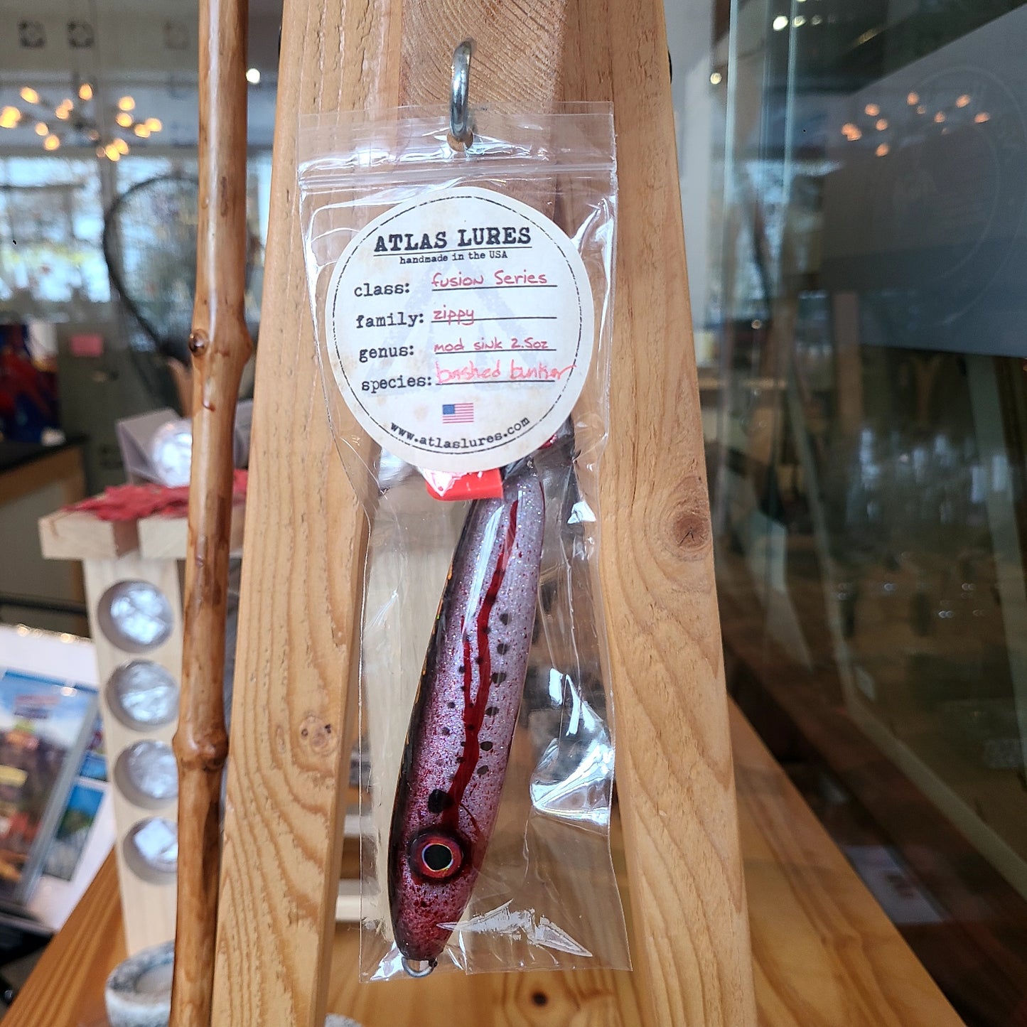 Zippy Bashed Bunker Lure (Atlas Lures) OL