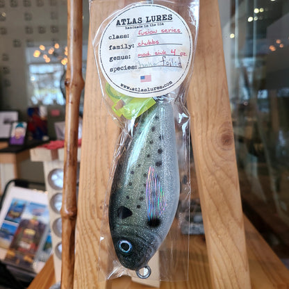 Chubbs Foiled Bunker Lure (Atlas Lures) OL