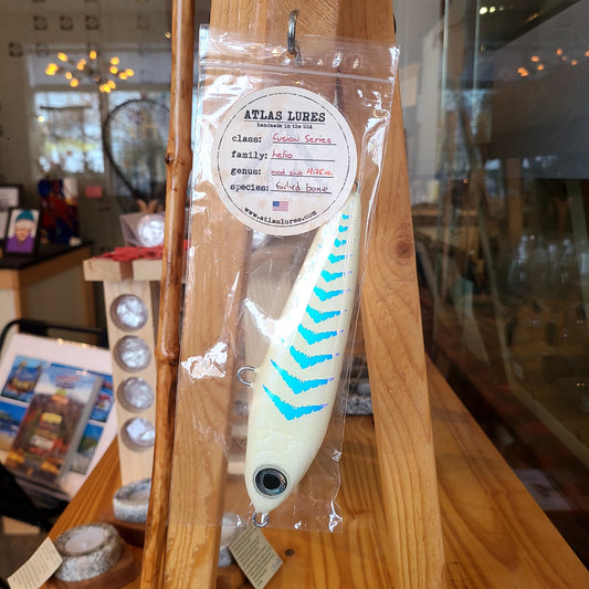Helio Foiled Bone Lure (Atlas Lures) OL