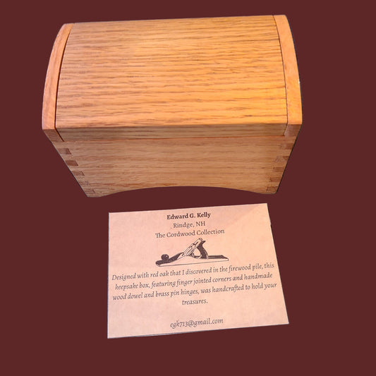Small Dovetailed Keepsake Box (Ed Kelly) OL