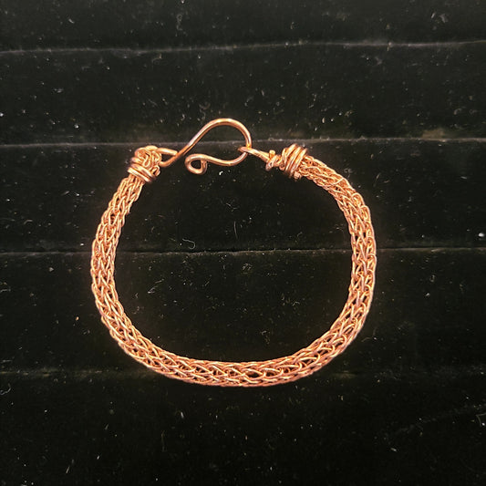 Copper Viking Weave Bracelet (Controlled Chaos Jewelry) OL