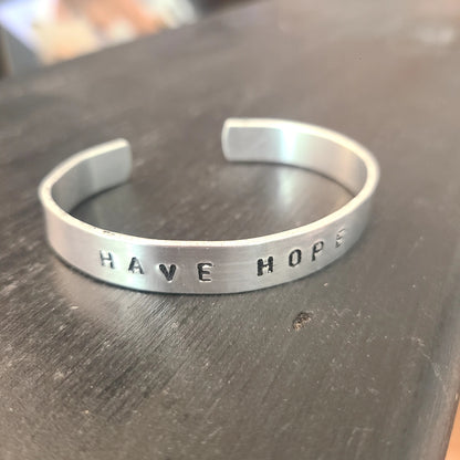 Metal Inspirational Bracelet (Controlled Chaos Jewelry) OL