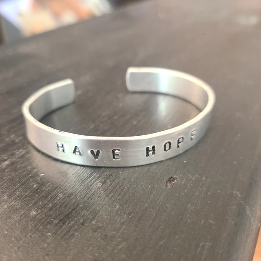 Metal Inspirational Bracelet (Controlled Chaos Jewelry) OL