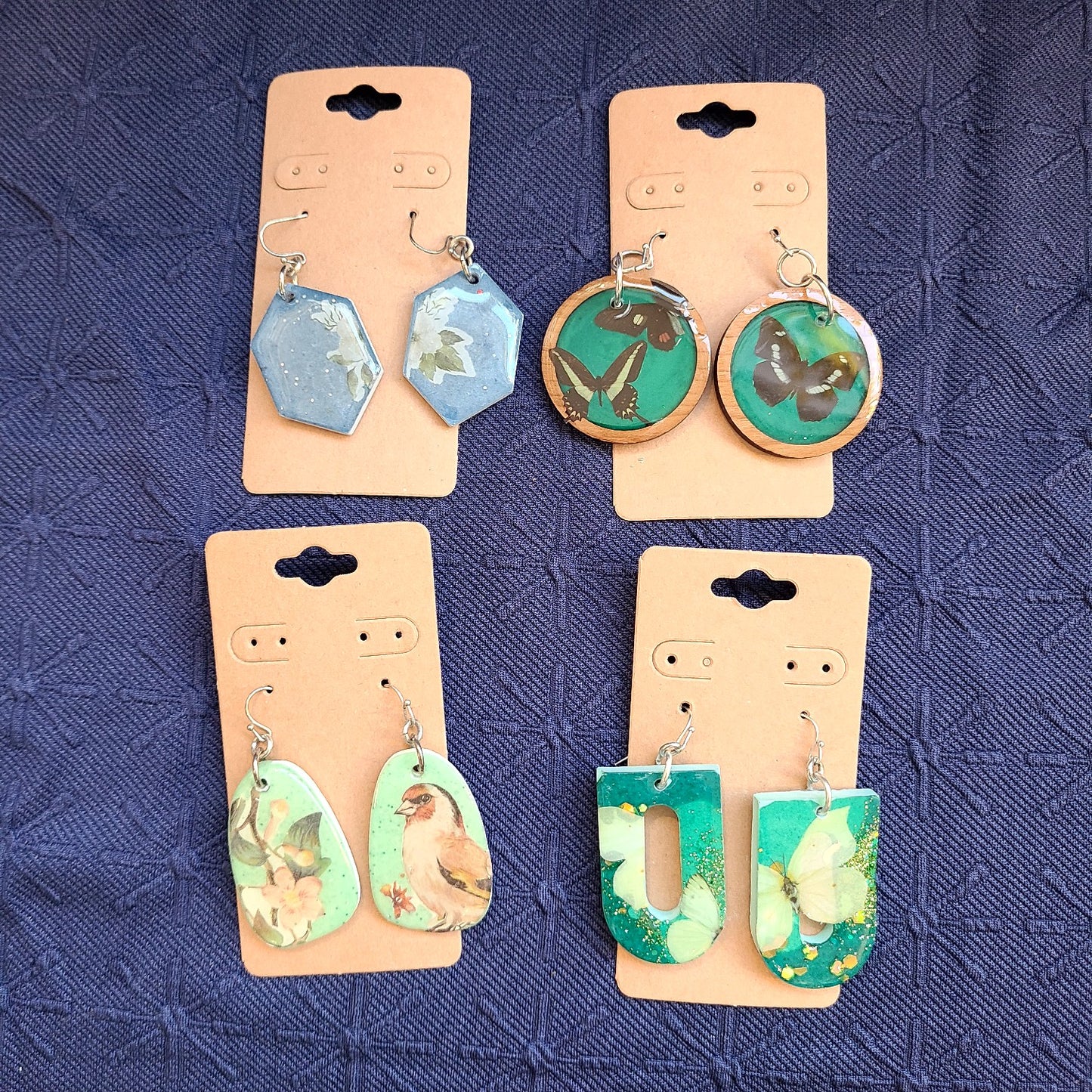 Spring Collection Artisan  Earrings  (Revival Jewelry Studio) OL