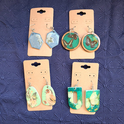 Spring Collection Artisan  Earrings  (Revival Jewelry Studio) OL