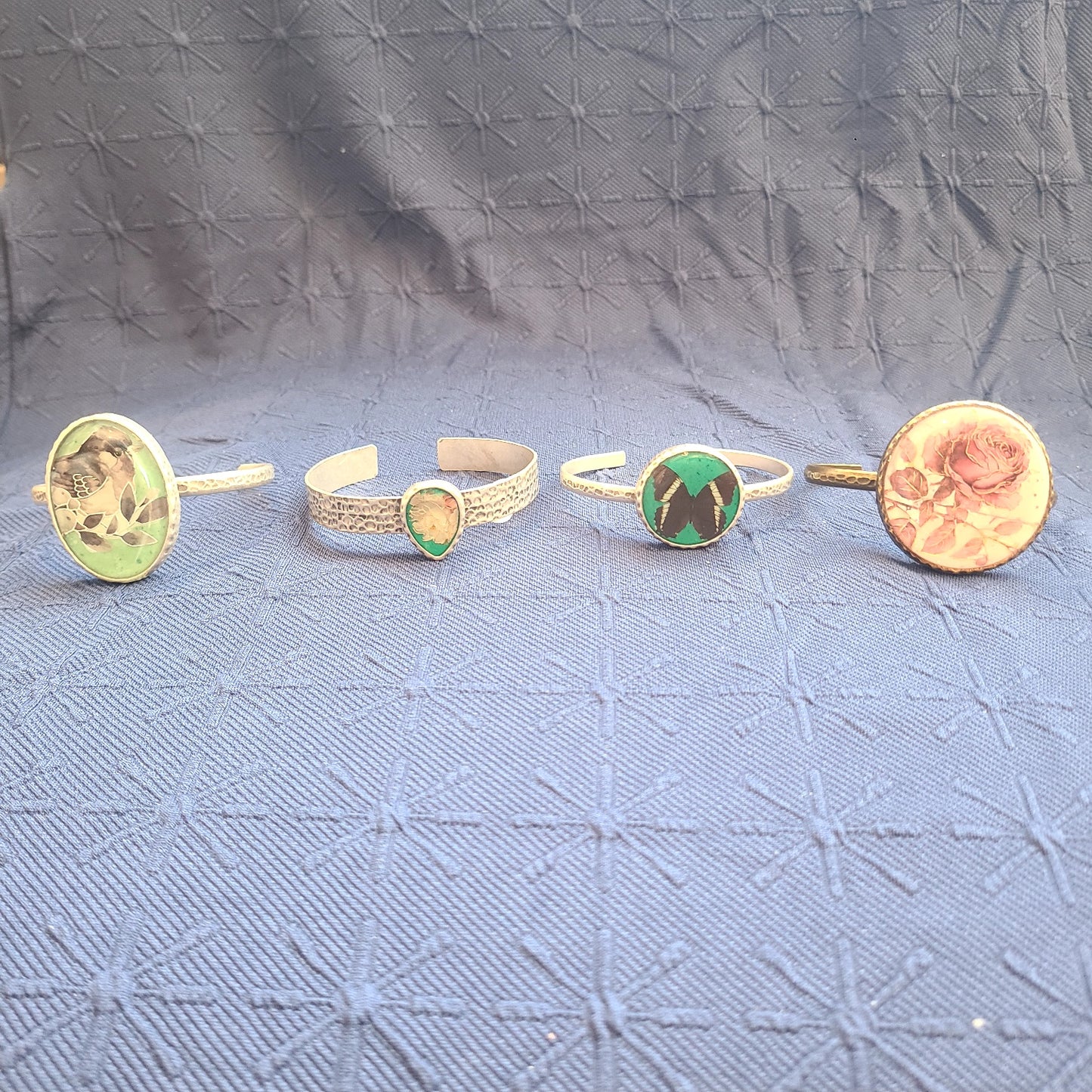 Spring Collection Artisan Cuff Bracelets (Revival Jewelry Studio) OL