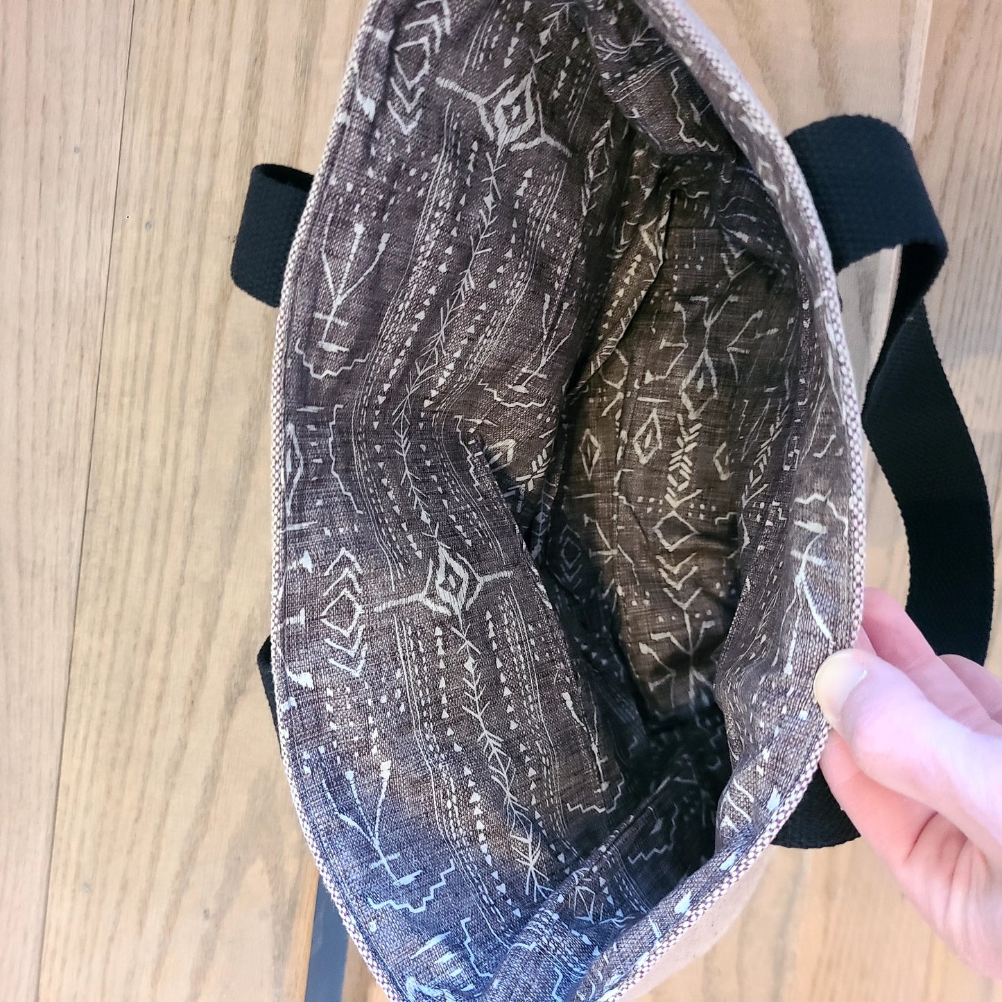 Handcrafted Tote Satchel (Hillside Studio) OL