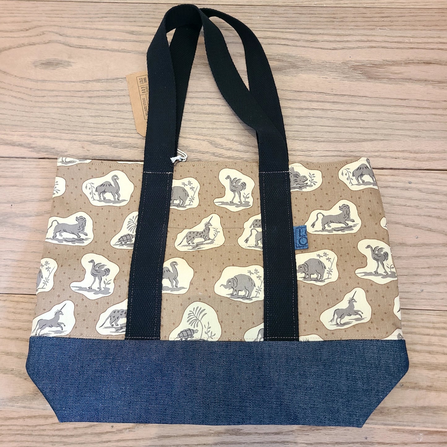 Handcrafted Tote Satchel (Hillside Studio) OL