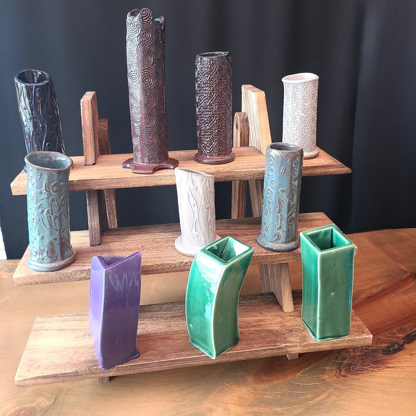 Hand Crafted Bud Vases (Claire Provencher Ceramics) OL