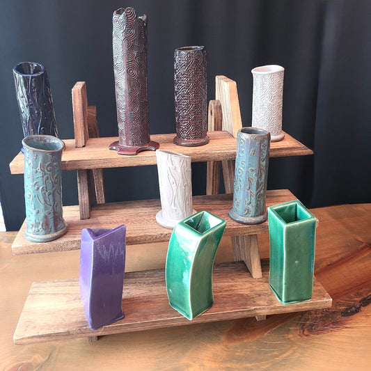 Hand Crafted Bud Vases (Claire Provencher Ceramics) OL