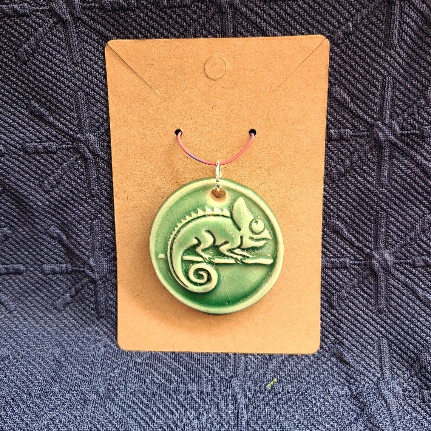 Hand Crafted Ceramic Pendant (Claire Provencher Ceramics) OL