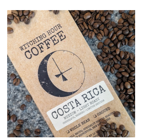 Costa Rica Medium Roasted Ground Coffee 12 oz. (Witching Hour) OL