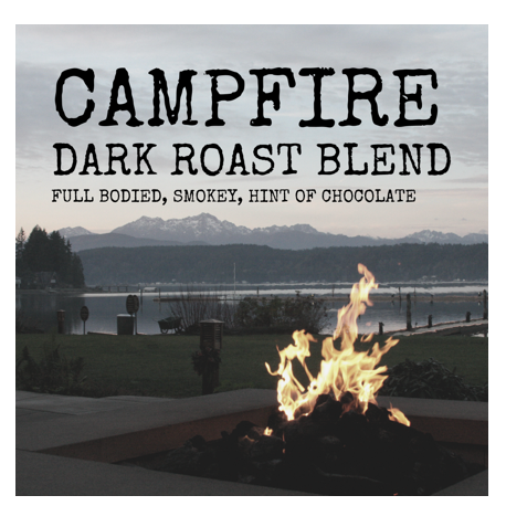 Campfire Dark Roast Ground Coffee 12 oz. (Witching Hour) OL