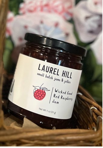 Wicked Good Red Raspberry Jam 11oz (Laurel Hill) OL