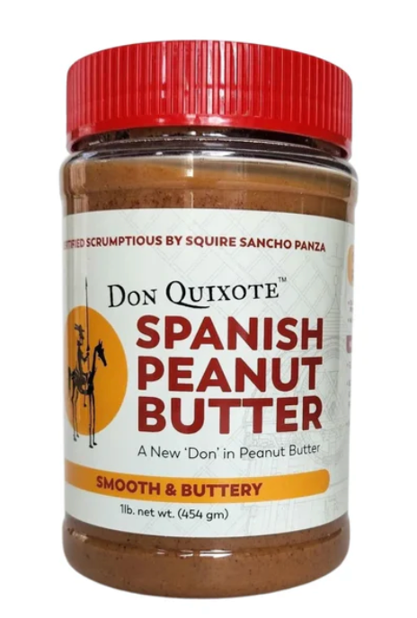 All Natural Smooth Spanish Peanut Butter 16 oz. (Don Quixote)