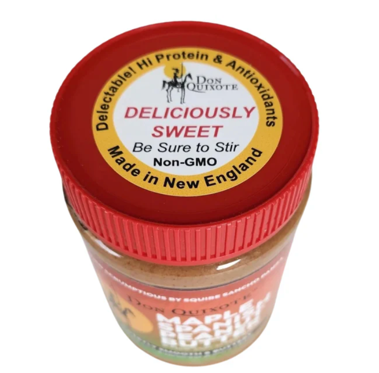 All Natural Maple Smooth Spanish Peanut Butter 16 oz. (Don Quixote) OL