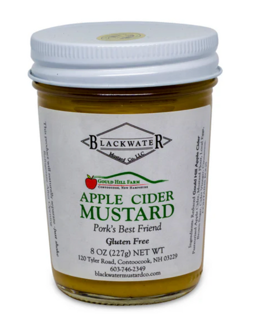 Apple Cider Artisanal Mustard 4 oz. (Blackwater Mustard) OL