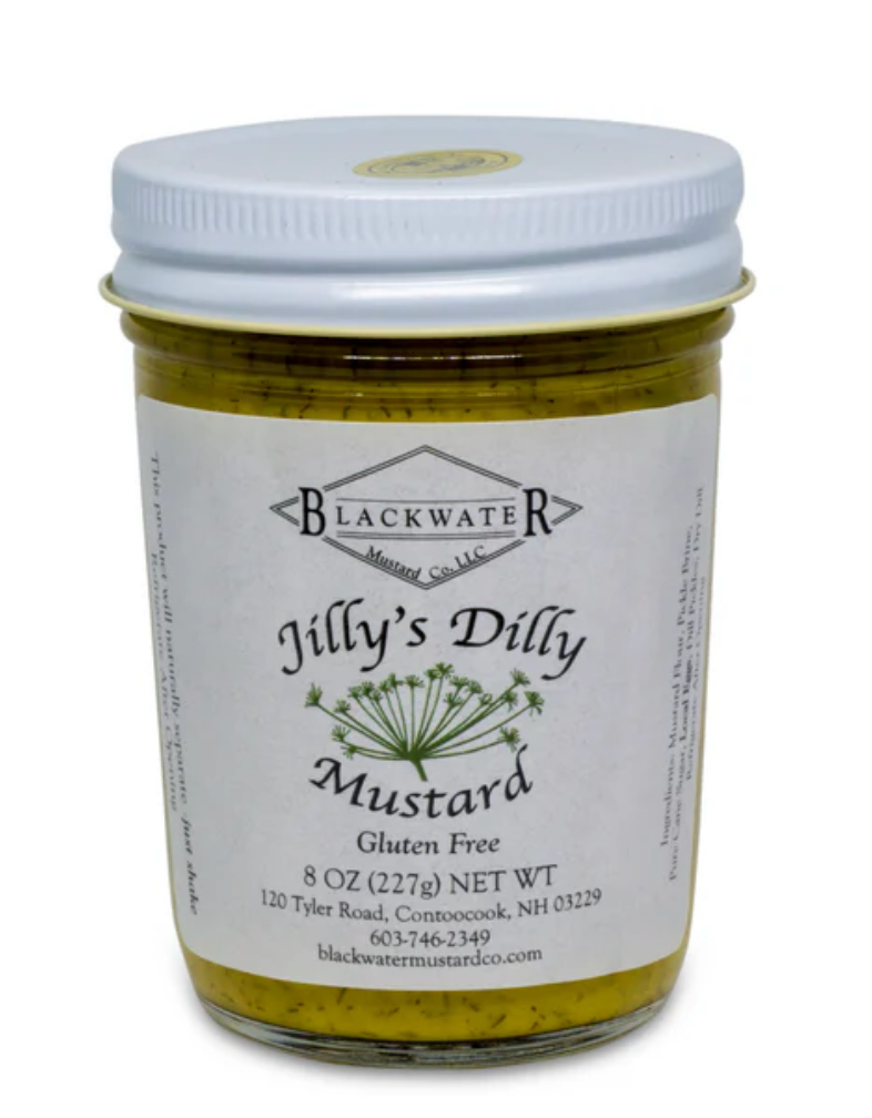 Jilly Dilly Artisanal Mustard 4.0 oz. (Blackwater Mustard) OL