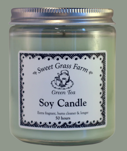 Farmhouse soy candle 6.5 oz. (Sweet Grass Farm) OL