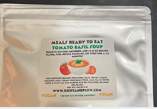 Tomato Basil Instant Soup 1 oz. (Knife & Plow) OL
