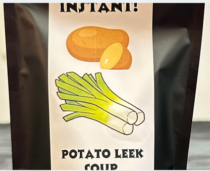 Potato Leek Instant Soup 1 oz.  (Knife & Plow) OL