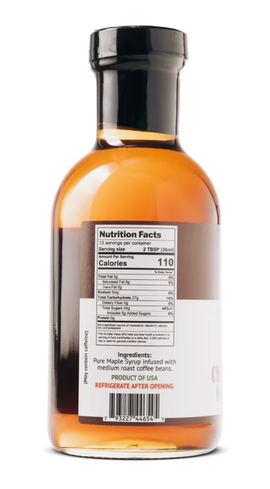Coffee Bean Infused Maple Syrup Nip 1.7 oz. (Ben's Maple) OL