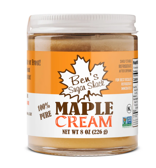 Pure Maple Cream 8 oz. (Ben's Maple) OL