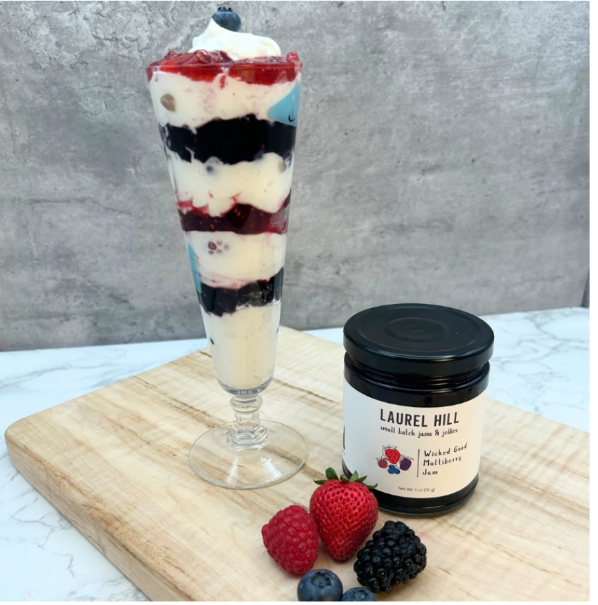Wicked Good Multiberry Jam 11 oz. (Laurel Hill) OL
